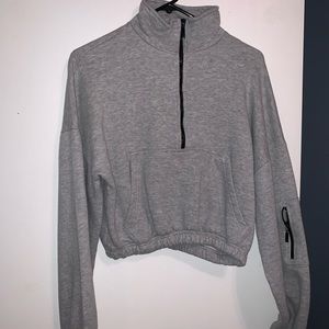 PLT crop sweater